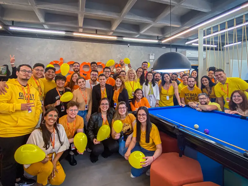 Equipe empresarial doppus