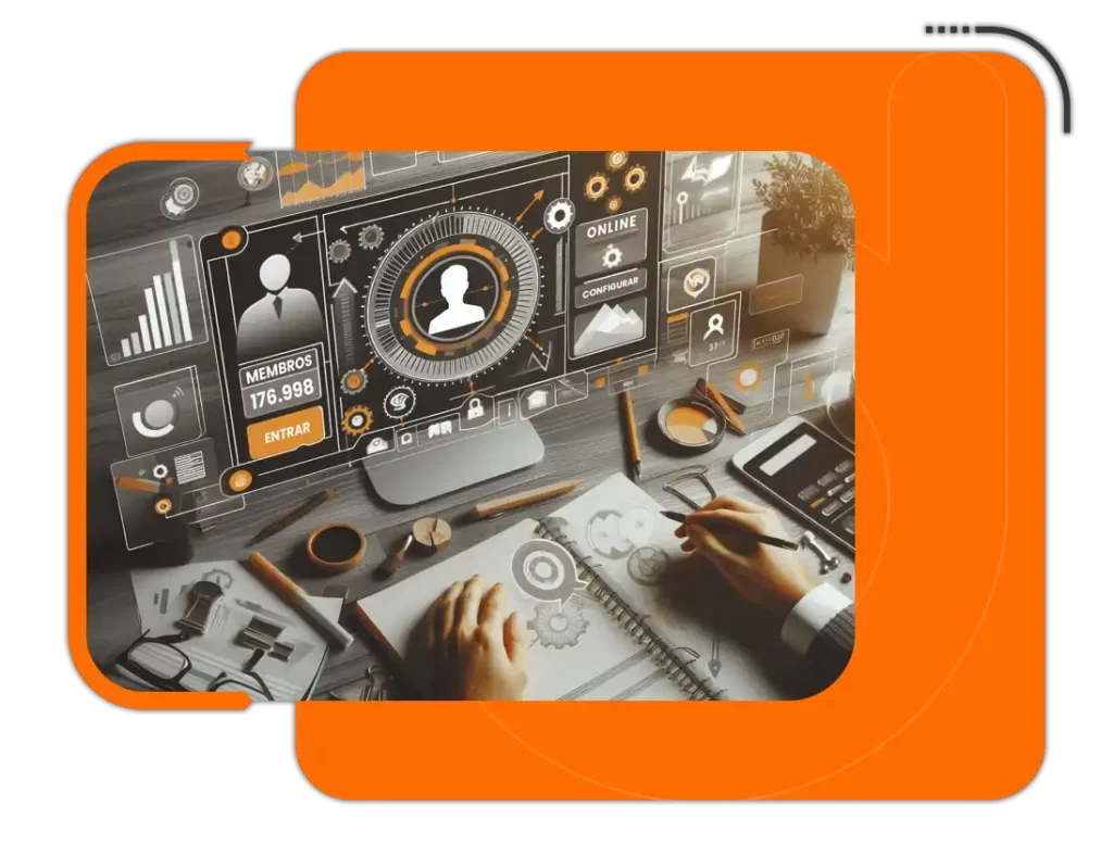 Crie uma área de membros white label para seu público e deixe sua sala com sua cara, personalize tudo de forma profissional.