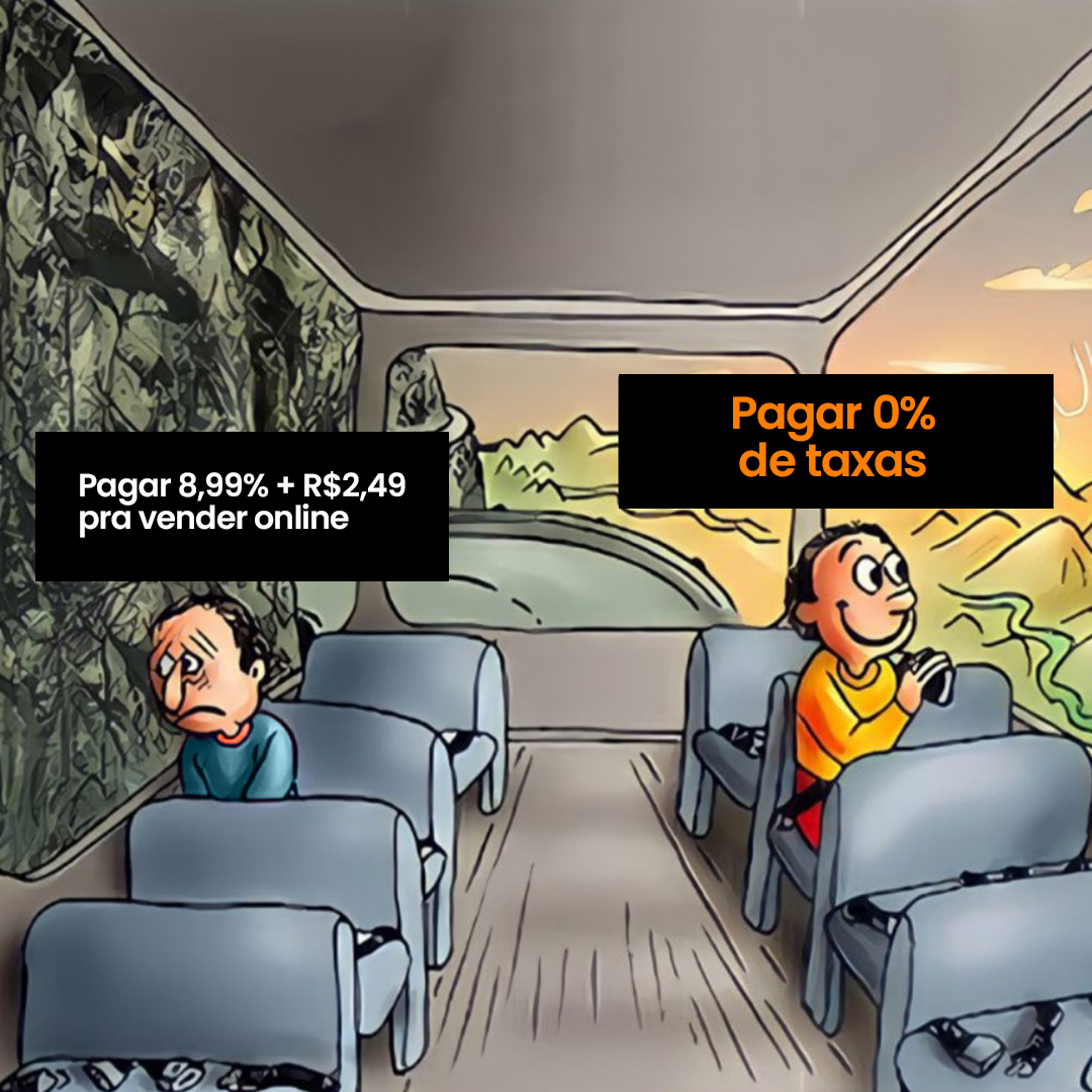 A guerra das maquininhas tá de volta. Mas quem vende online vai ganhar ainda mais.